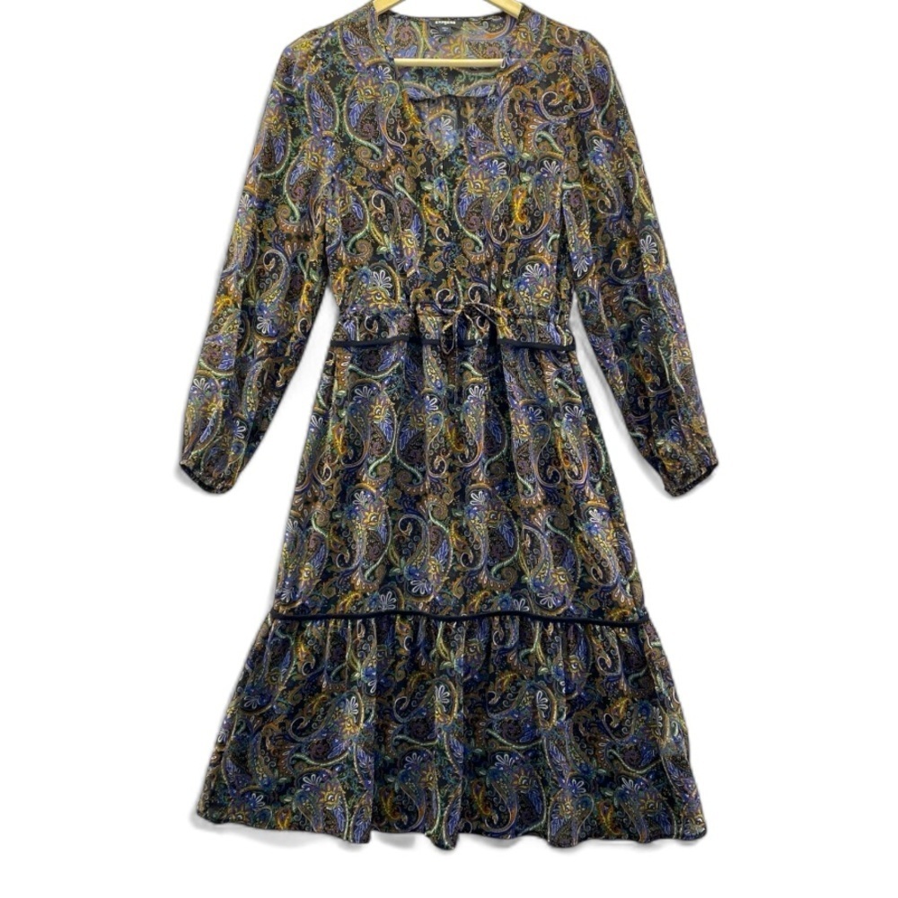Express Paisley Print Dress